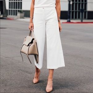 Ann Taylor wide leg high rise pant